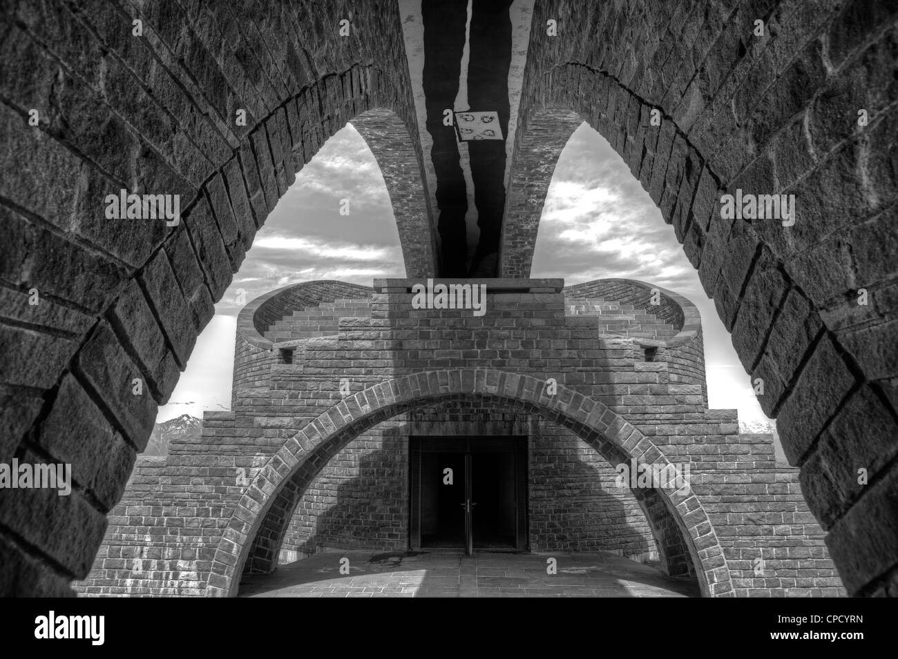 Monte Tamaro, Kapelle von Santa Maria Degli Angeli, Tessin, Schweiz Stockfoto