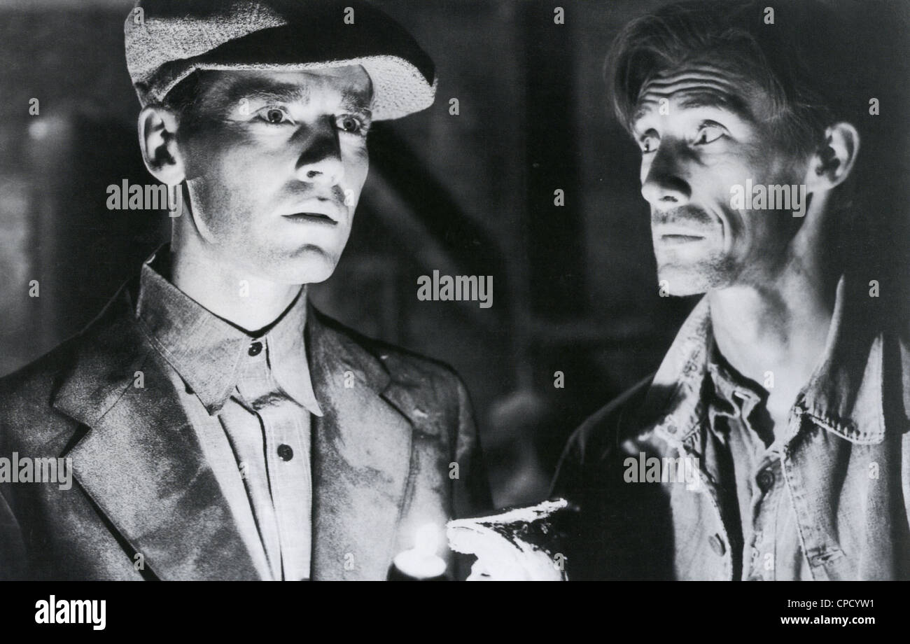 DIE Trauben des Zorns 1940 TCF-Film mit Henry Fonda als Tom Joad und John Carradine gelassen Stockfoto