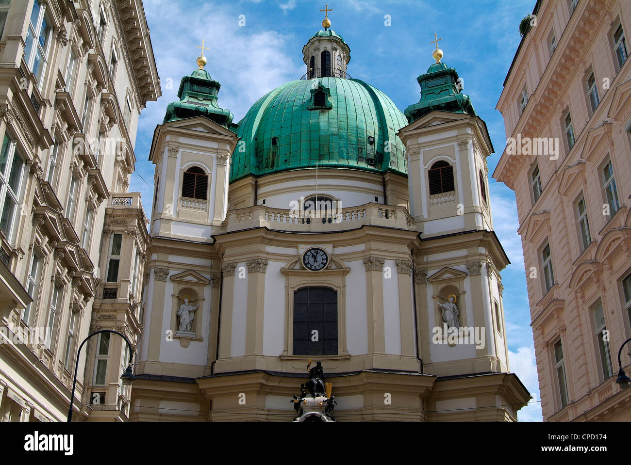 Kirche St. Peter, Wien, Österreich, Europa Stockfoto