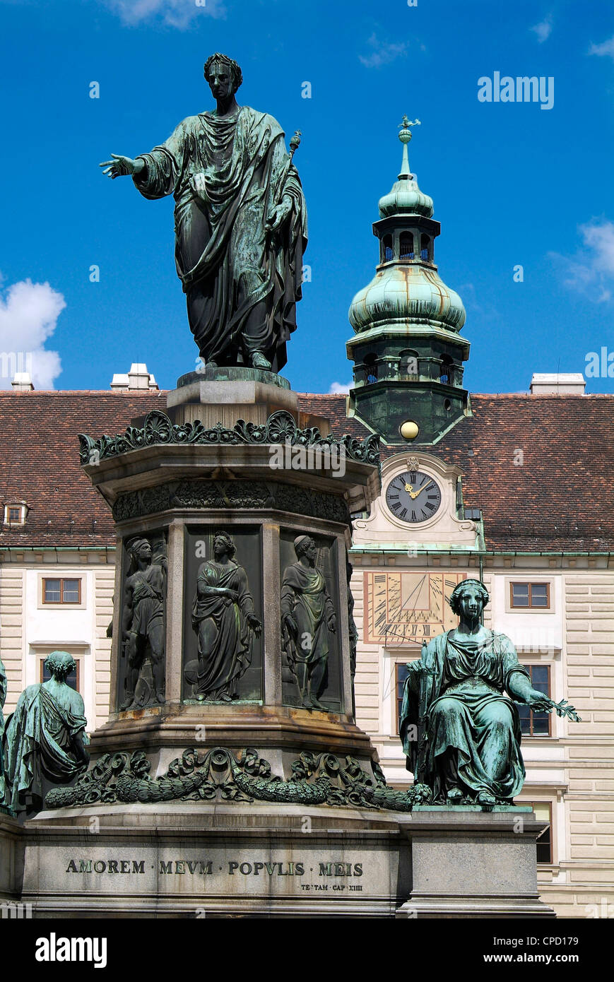 Hofburg, UNESCO-Weltkulturerbe, Wien, Österreich, Europa Stockfoto