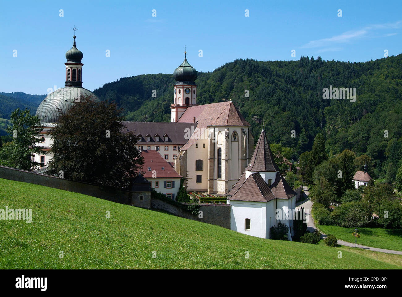 Abtei St. Trudpert, Munstertal, Schwarzwald, Baden-Württemberg, Deutschland, Europa Stockfoto