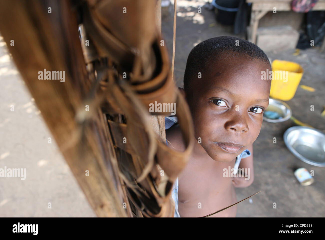 Afrikanischen jungen, Lome, Togo, West Afrika, Afrika Stockfoto