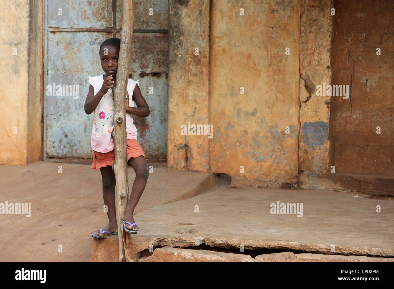 Afrikanische Mädchen, Lome, Togo, West Afrika, Afrika Stockfoto