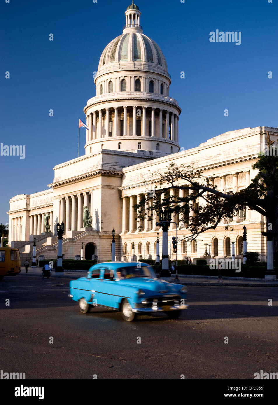 Capitolio, Zentral-Havanna, Kuba, Karibik, Mittelamerika Stockfoto