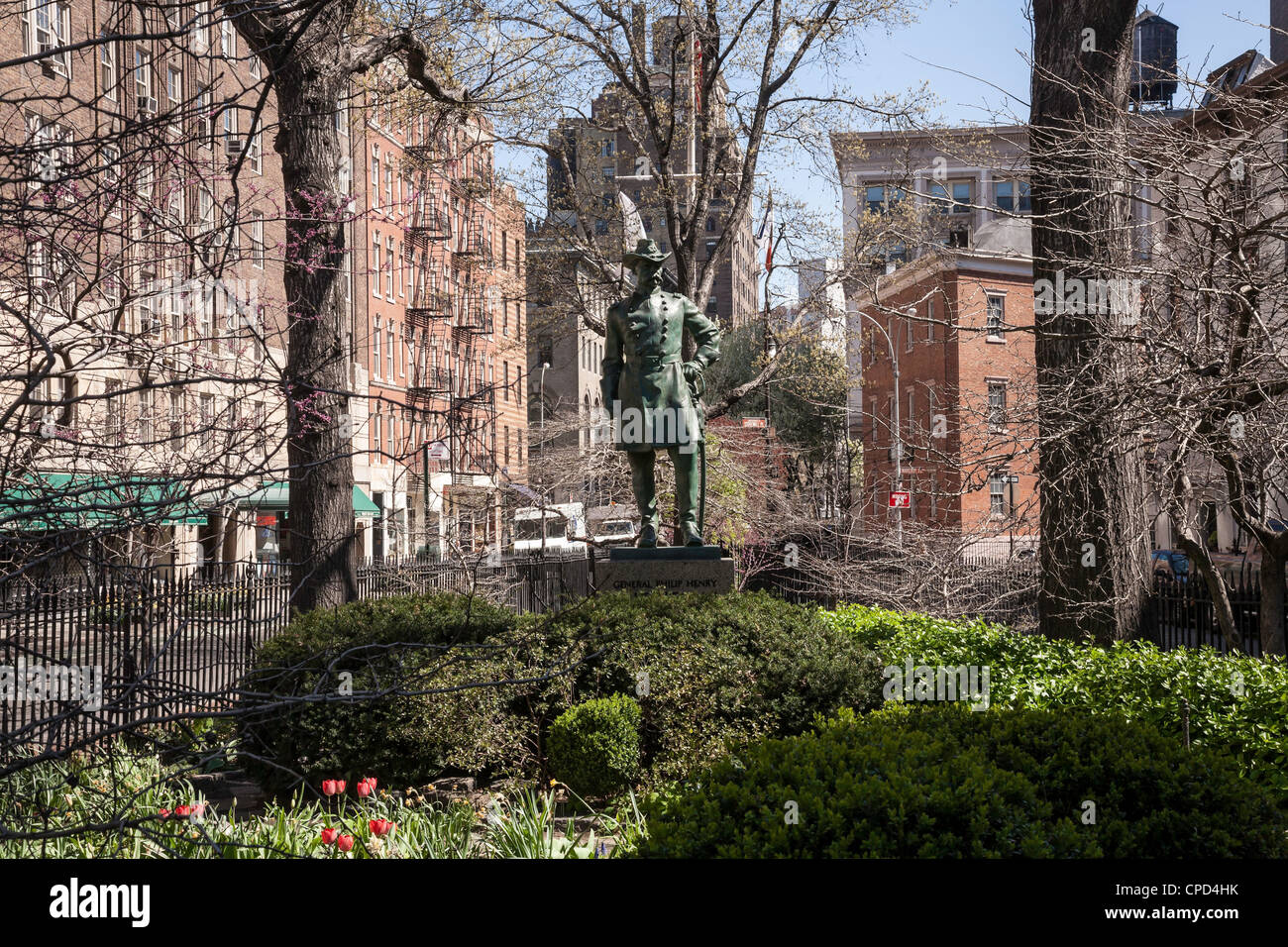 Sheridan Square West Greenwich Village, New York Stockfoto