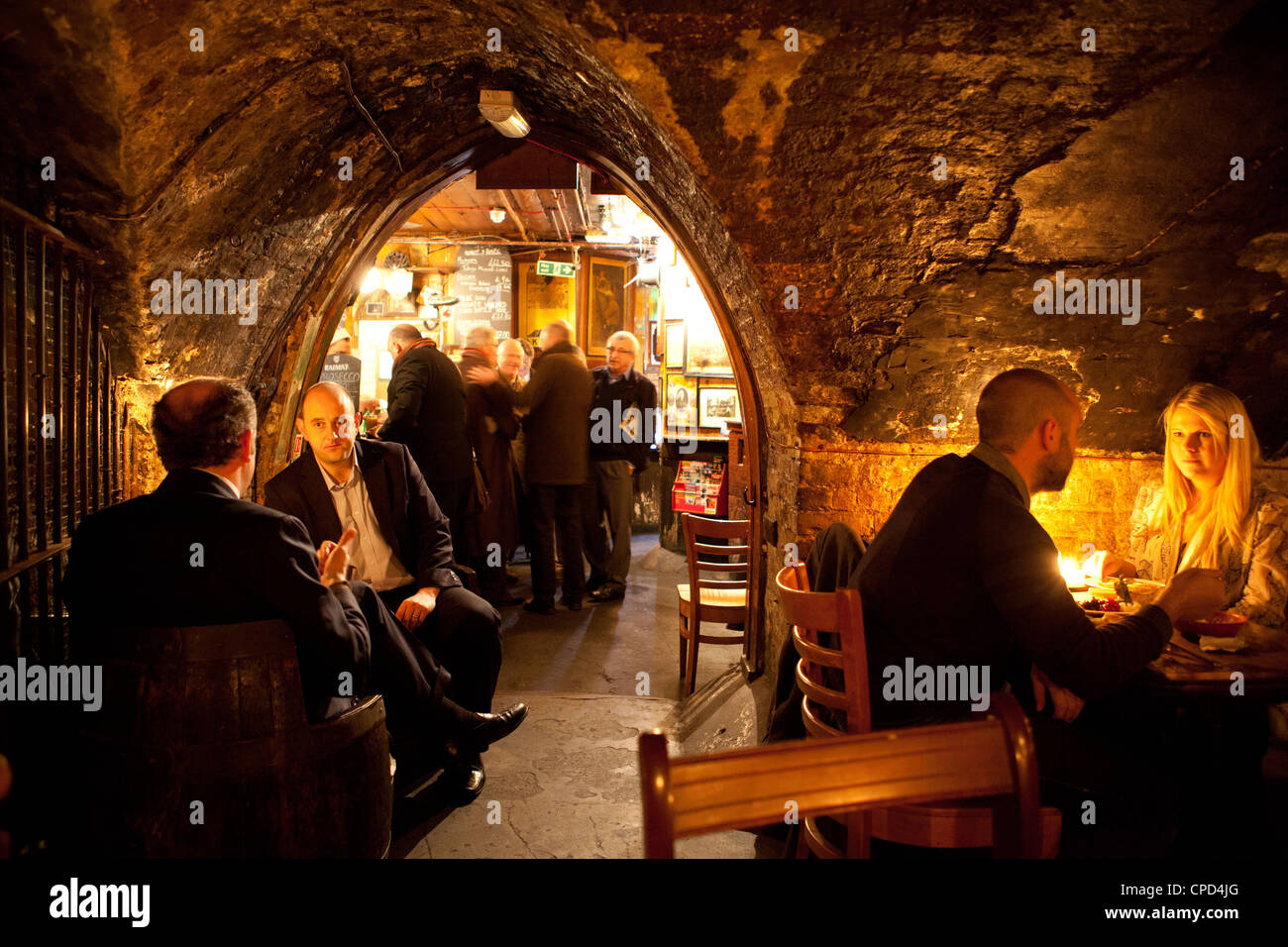 Gordon's Wine Bar London UK Stockfotografie Alamy