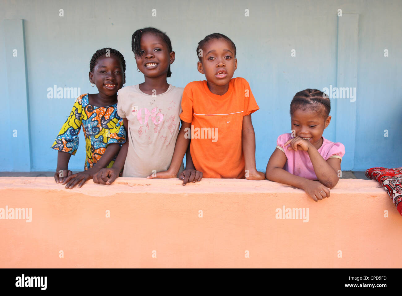 Afrikanische Kinder, Lome, Togo, West Afrika, Afrika Stockfoto