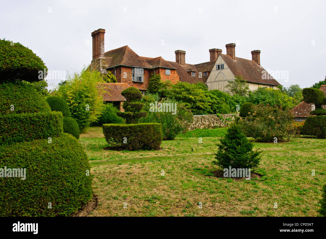 Great Dixter Haus in Northiam, Roggen, East Sussex in der Nähe der Südküste von England mit herrlichen Gardens.Lutyens Design, UK Stockfoto