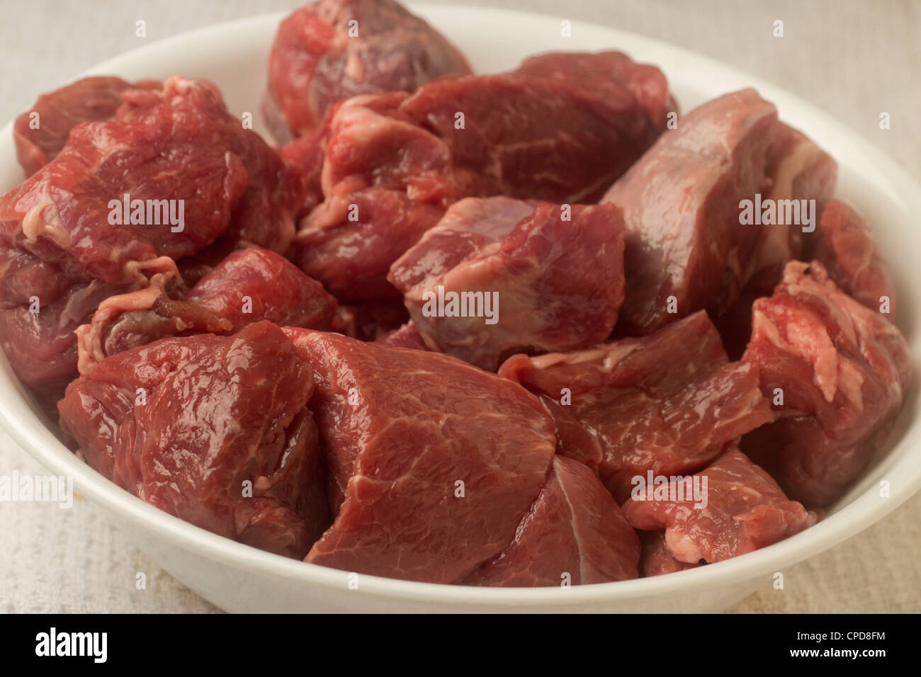 Lammfleisch, bereit für das Kochen Stockfoto