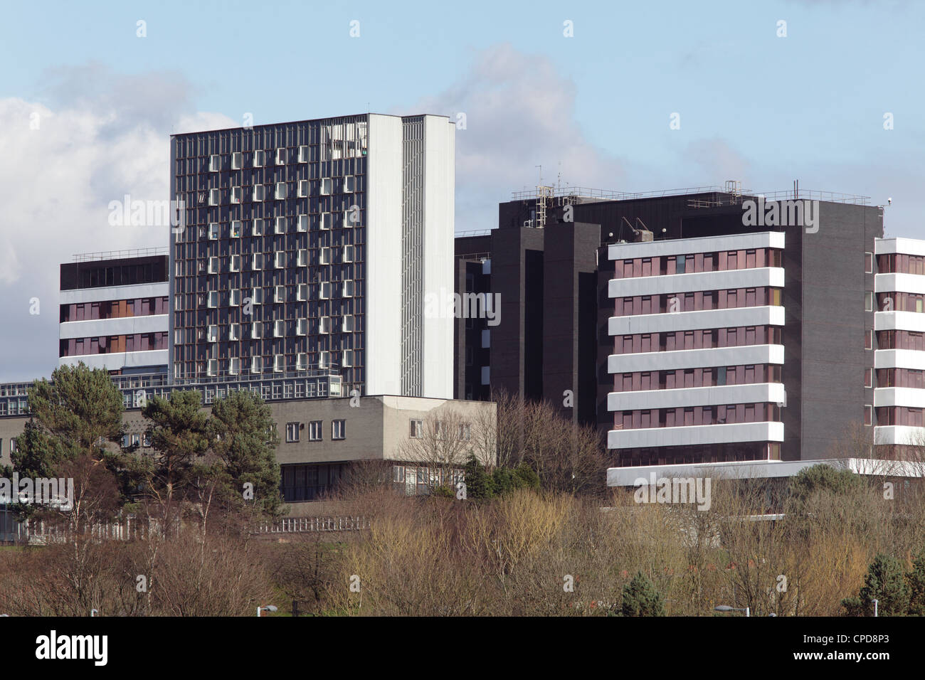 Das ehemalige Gebäude des Glasgow Royal Hospital for Sick Children in Yorkhill, Glasgow, Schottland, Großbritannien. Jetzt als West Glasgow Ambulatory Care im Einsatz. Stockfoto