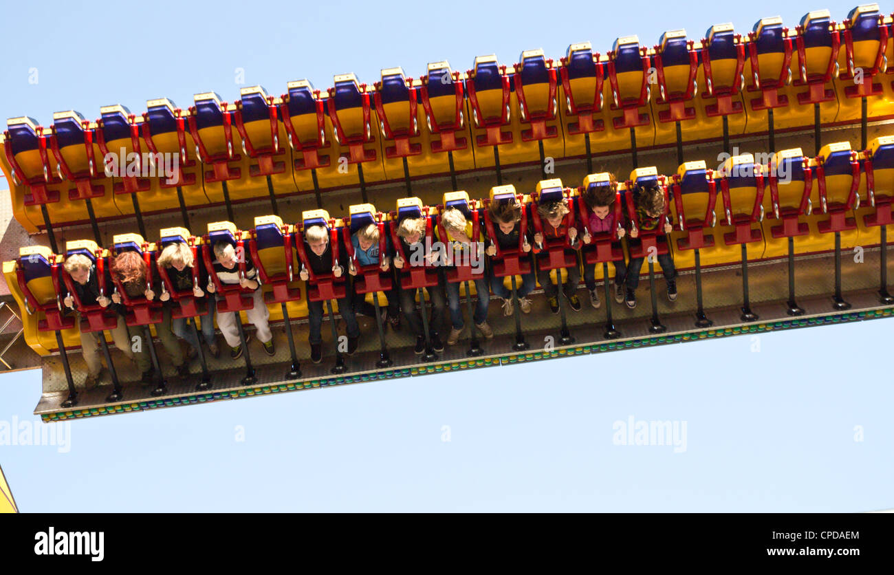 Vergnügungspark-Ausrüstung Stockfoto