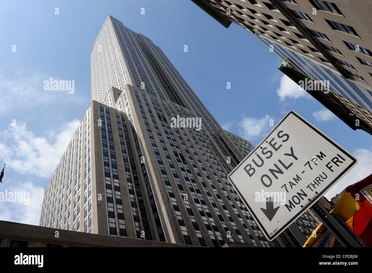 Das Empire State Building, New York Stockfoto