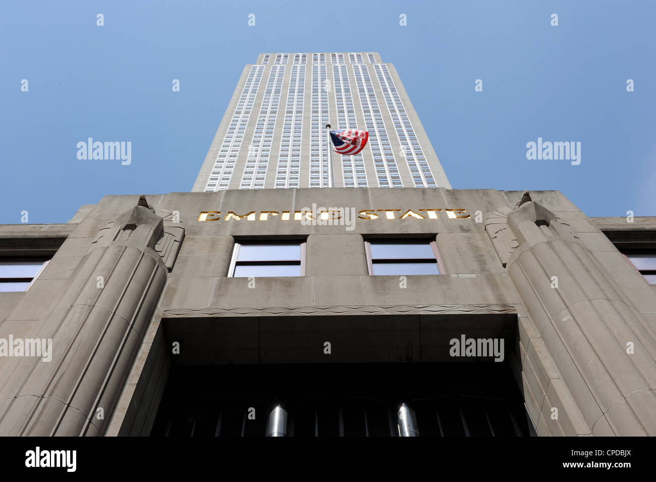 Das Empire State Building, New York Stockfoto