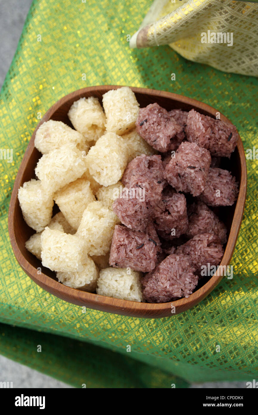 Getrockneter Reis-cracker Stockfoto