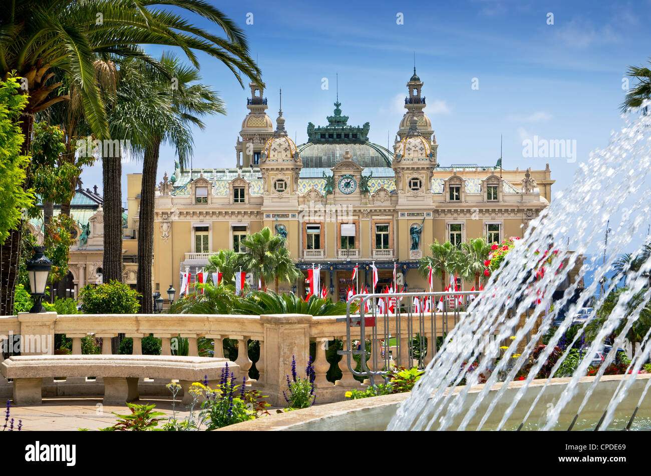 Casino, Monte Carlo, Monaco Stockfoto