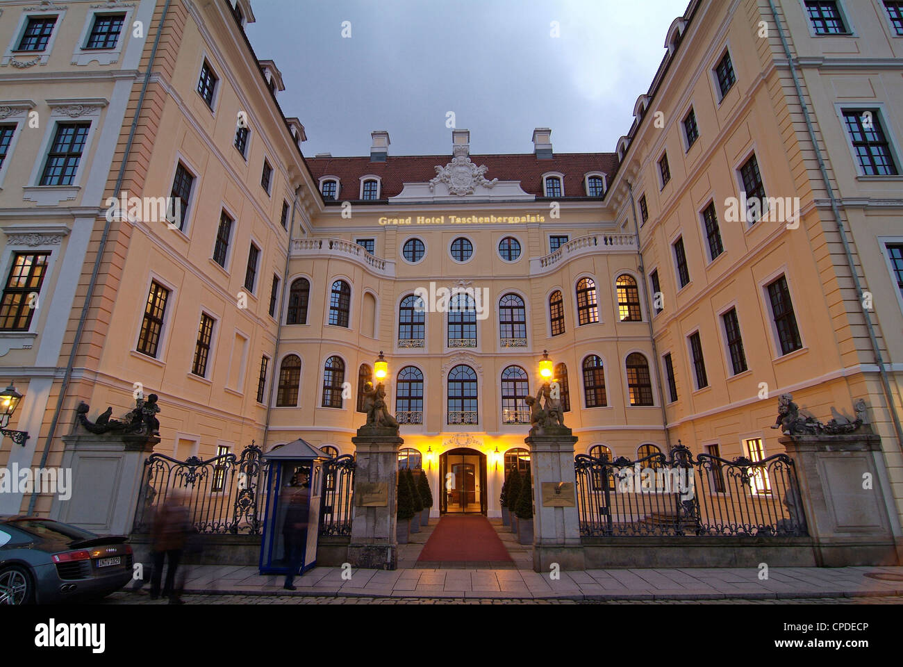 Kempinski Taschenbergpalais, Dresden, Sachsen, Deutschland, Europa Stockfoto