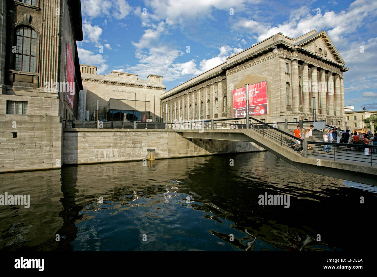 Pergamon-Museum, Fluss Spree, Berlin, Deutschland, Europa Stockfoto