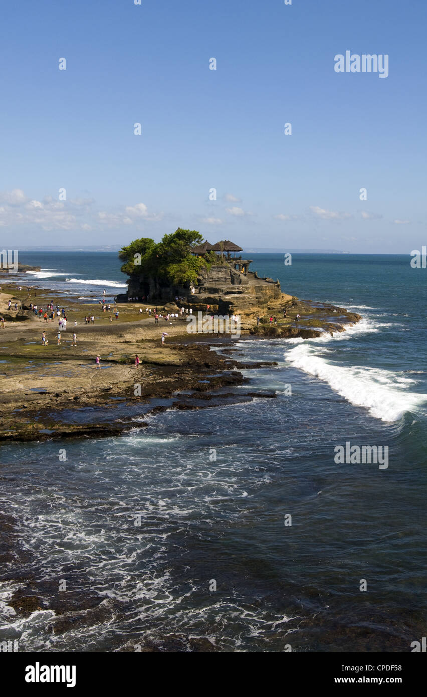 Pura Tanah Lot Tempel, Bali, Indonesien. Stockfoto