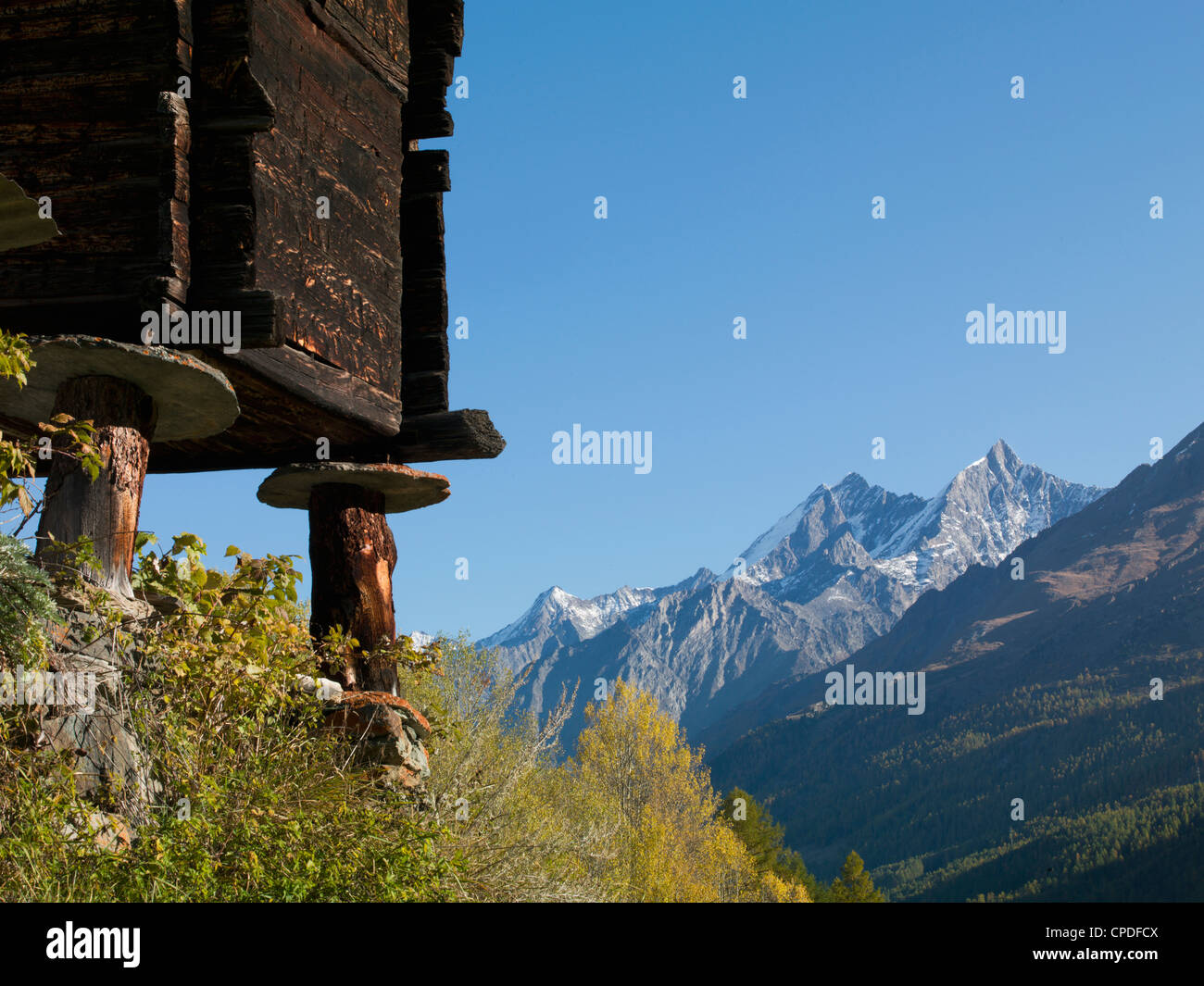 Zermatt, Valais, Schweizer Alpen, Schweiz, Europa Stockfoto