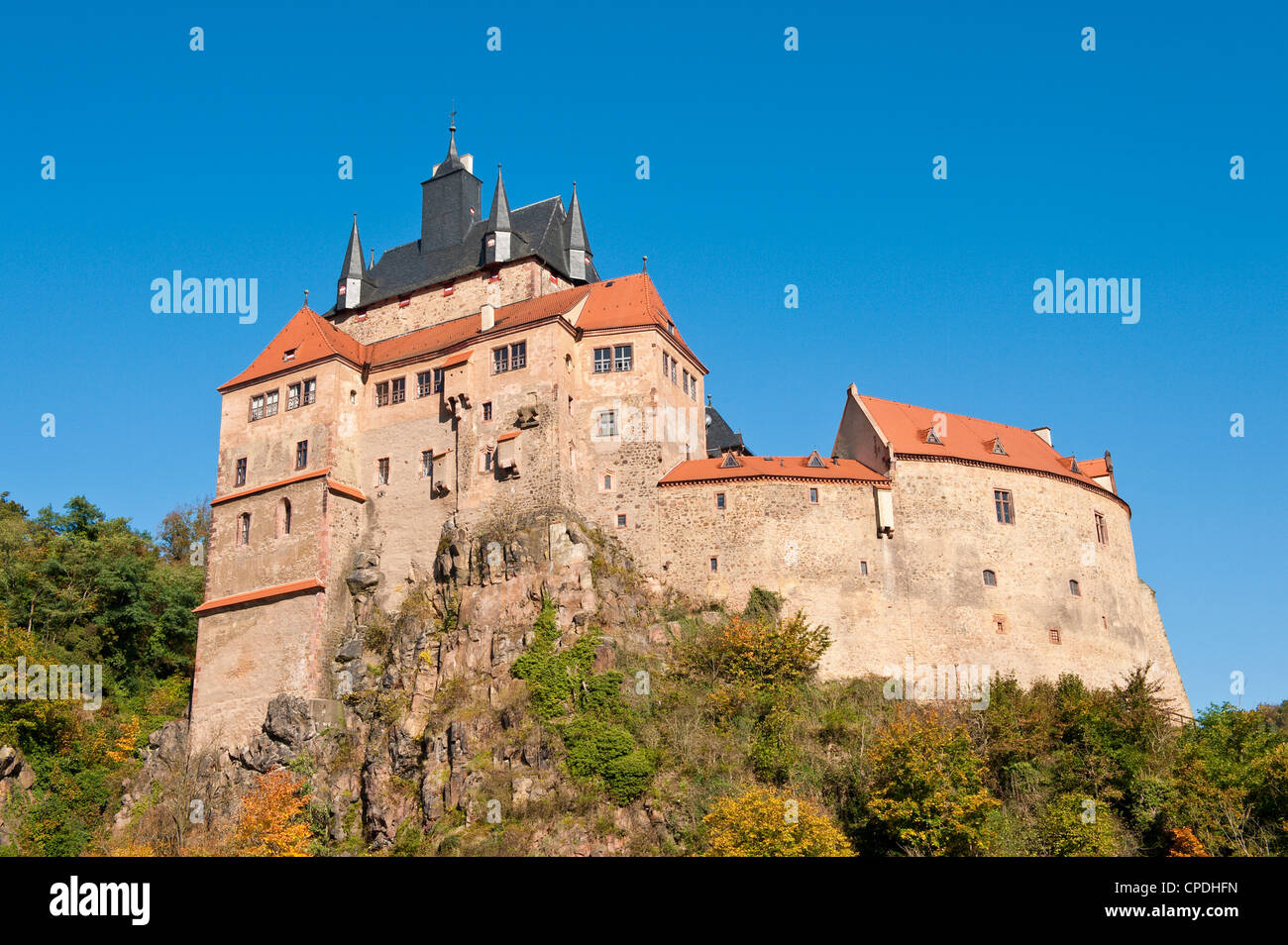 Burg Kriebstein, Sachsen, Deutschland, Europa Stockfoto