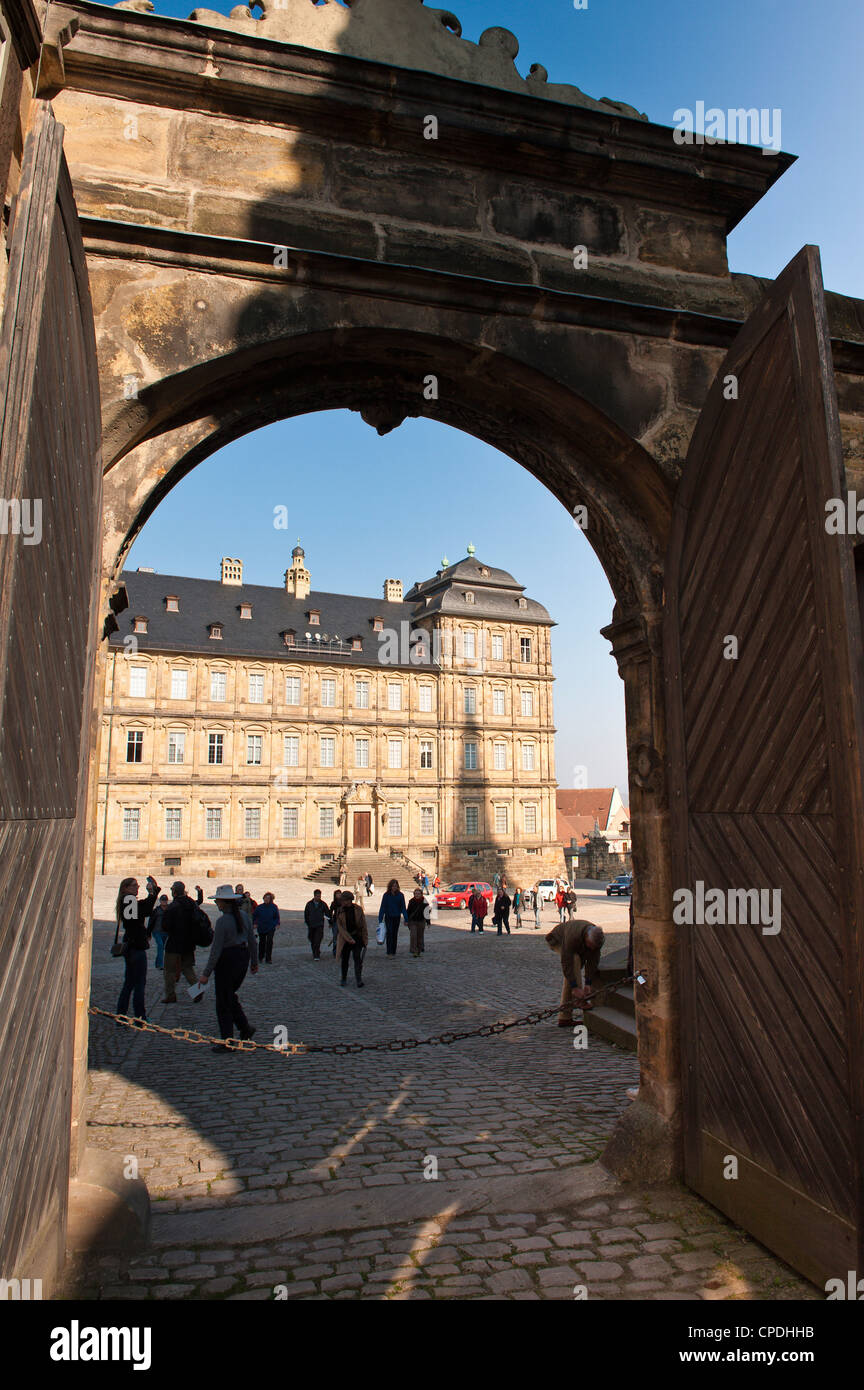 Neue Residenz (neuer Palast), Bamberg, UNESCO World Heritage Site, Bayern, Deutschland, Europa Stockfoto