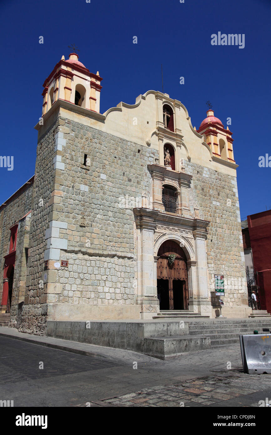 Iglesia Parroquia Sangre de Cristo (La Preciosa Sangre de Cristo), Oaxaca City, Oaxaca, Mexiko, Nordamerika Stockfoto