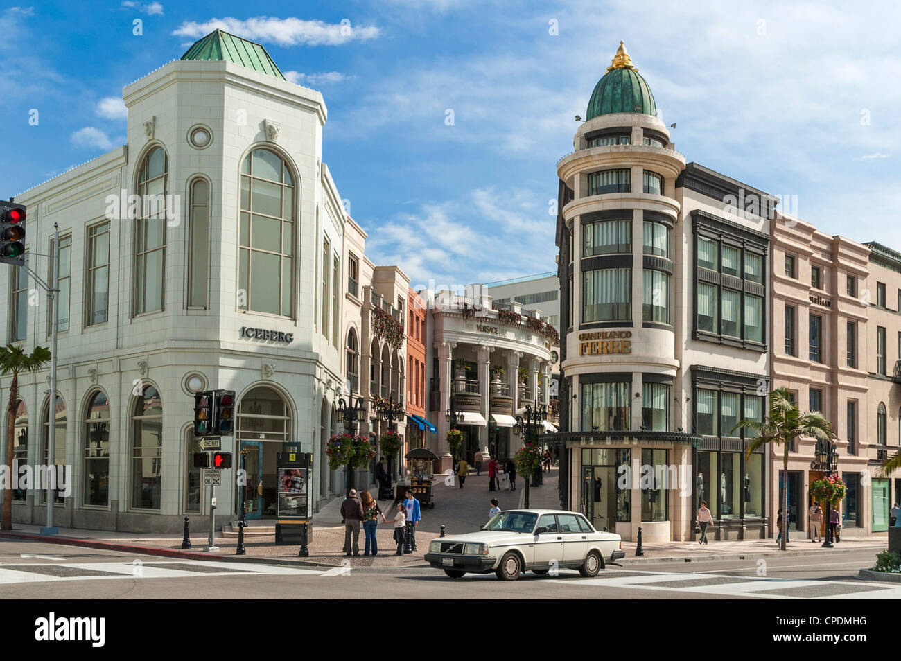 Rodeo Drive, Los Angeles, California, CA, USA Stockfoto