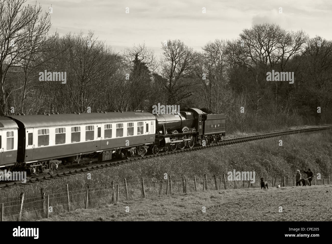 West Somerset Railway Stockfoto