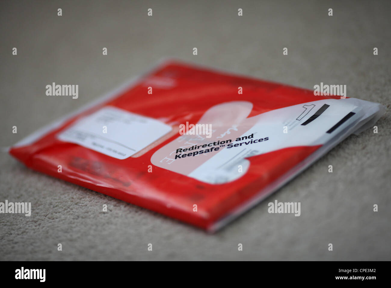 Briefe von der Royal Mail umleiten. Bild von James Boardman. Stockfoto