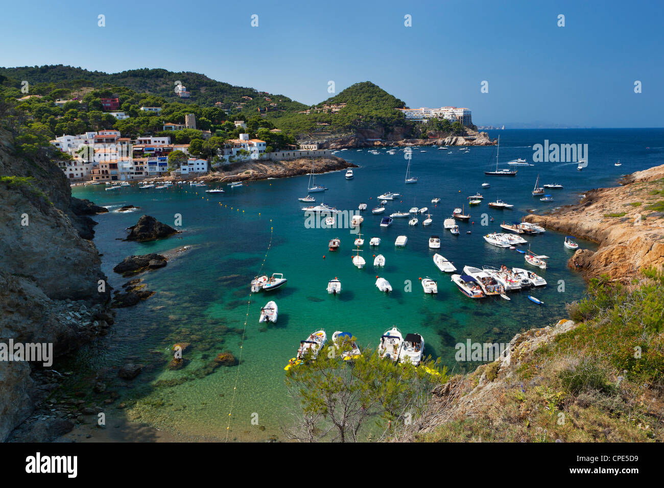 Sa Tuna, in der Nähe von Begur, Costa Brava, Katalonien, Spanien, Europa Stockfoto