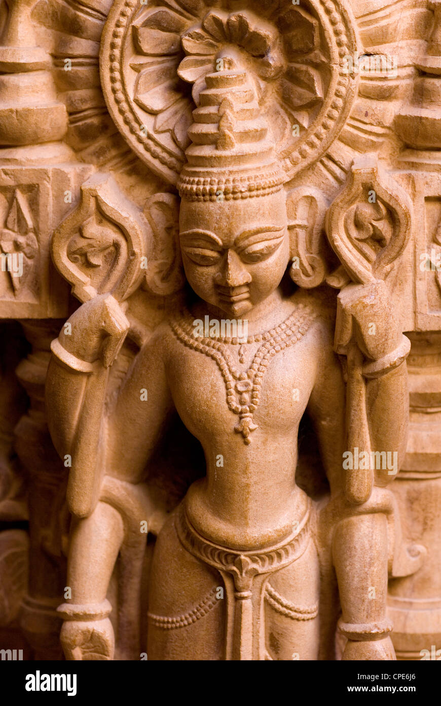 Jain-Tempel, Jaisalmer, Rajasthan, Indien, Asien Stockfoto