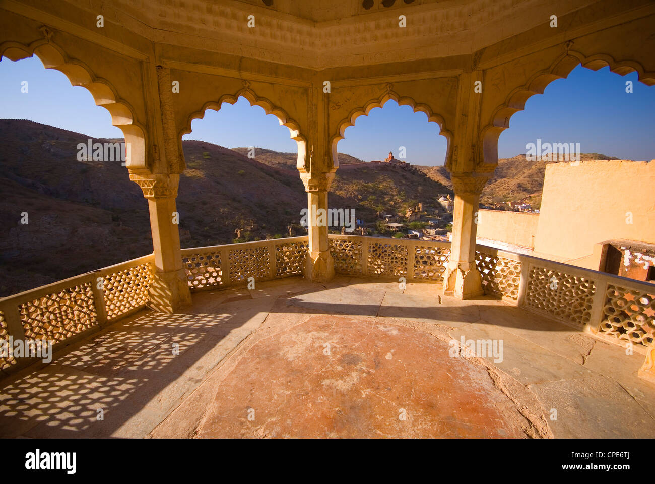 Amber Fort in Jaipur, Rajasthan, Indien, Asien Stockfoto