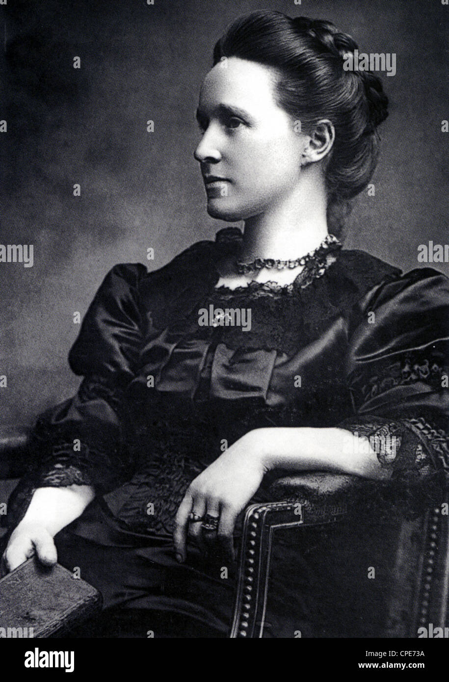 MILLICENT FAWCETT (1847-1929) englische Suffragette und Feministin Stockfoto