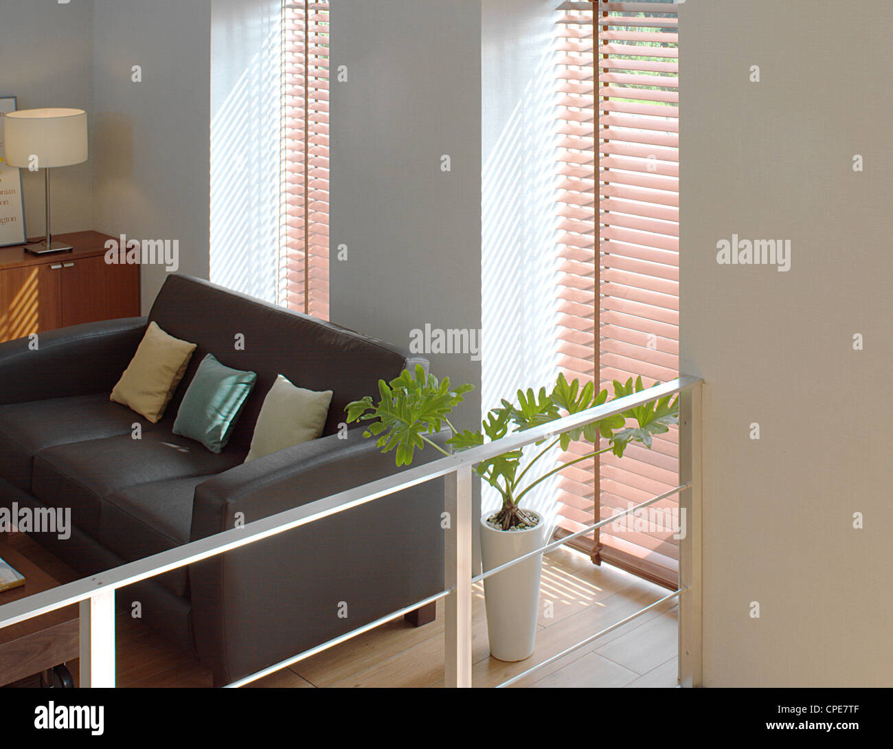 Modern Home Interior Stockfoto