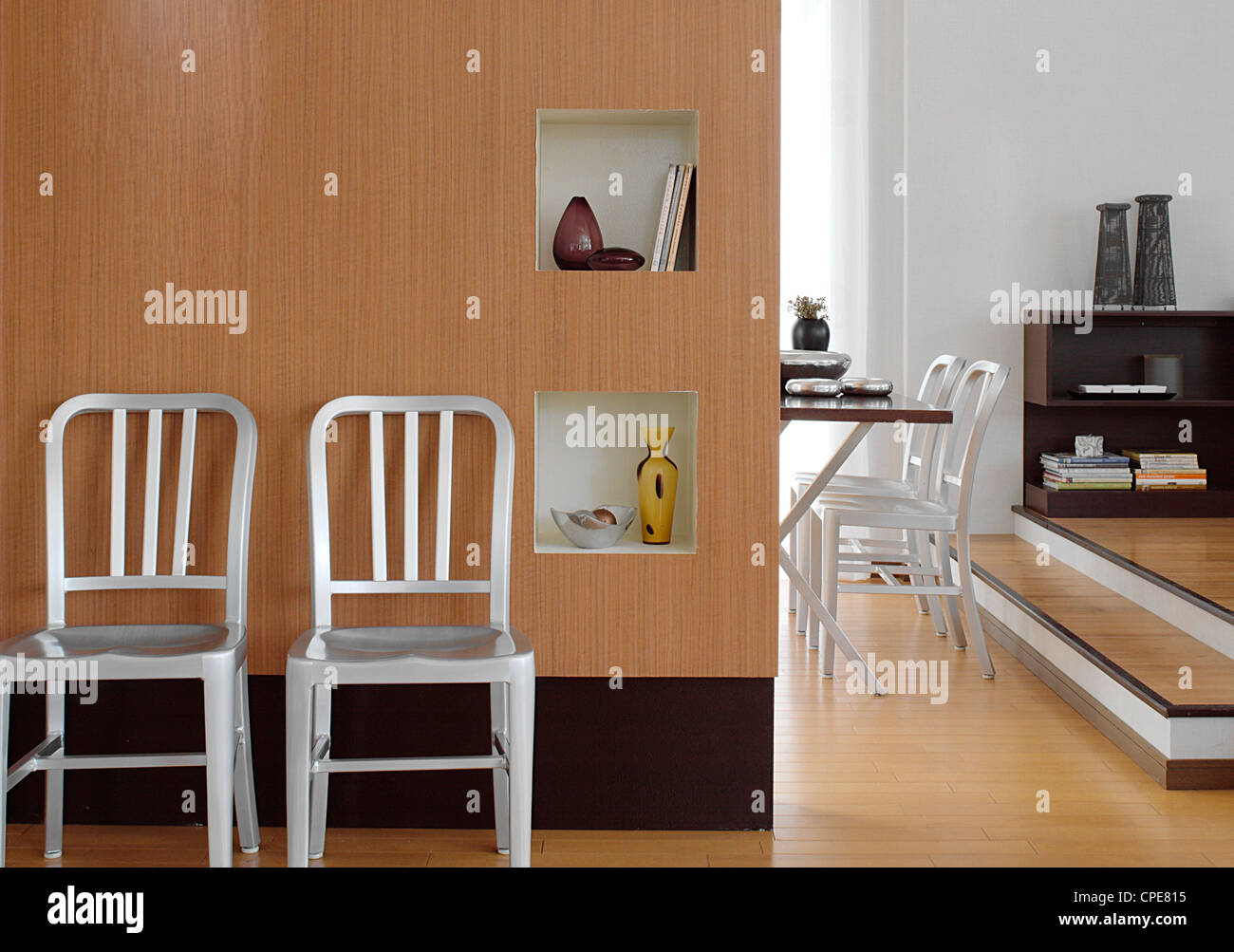 Contemporary Style Home Interior Stockfoto