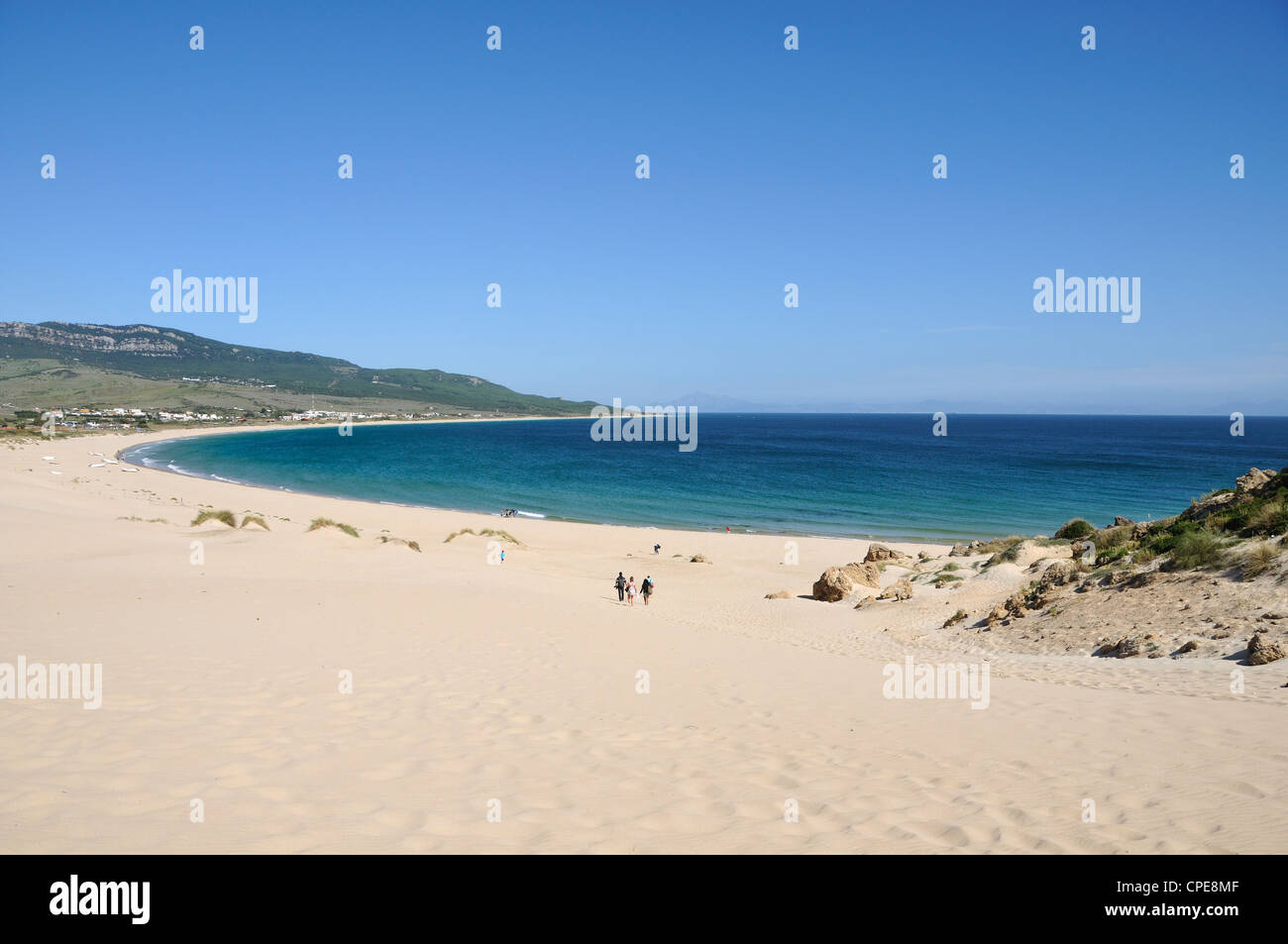 Bolonia Beach, Tarifa, Cadiz Provinz, Costa De La Luz, Andalusien, Spanien Stockfoto