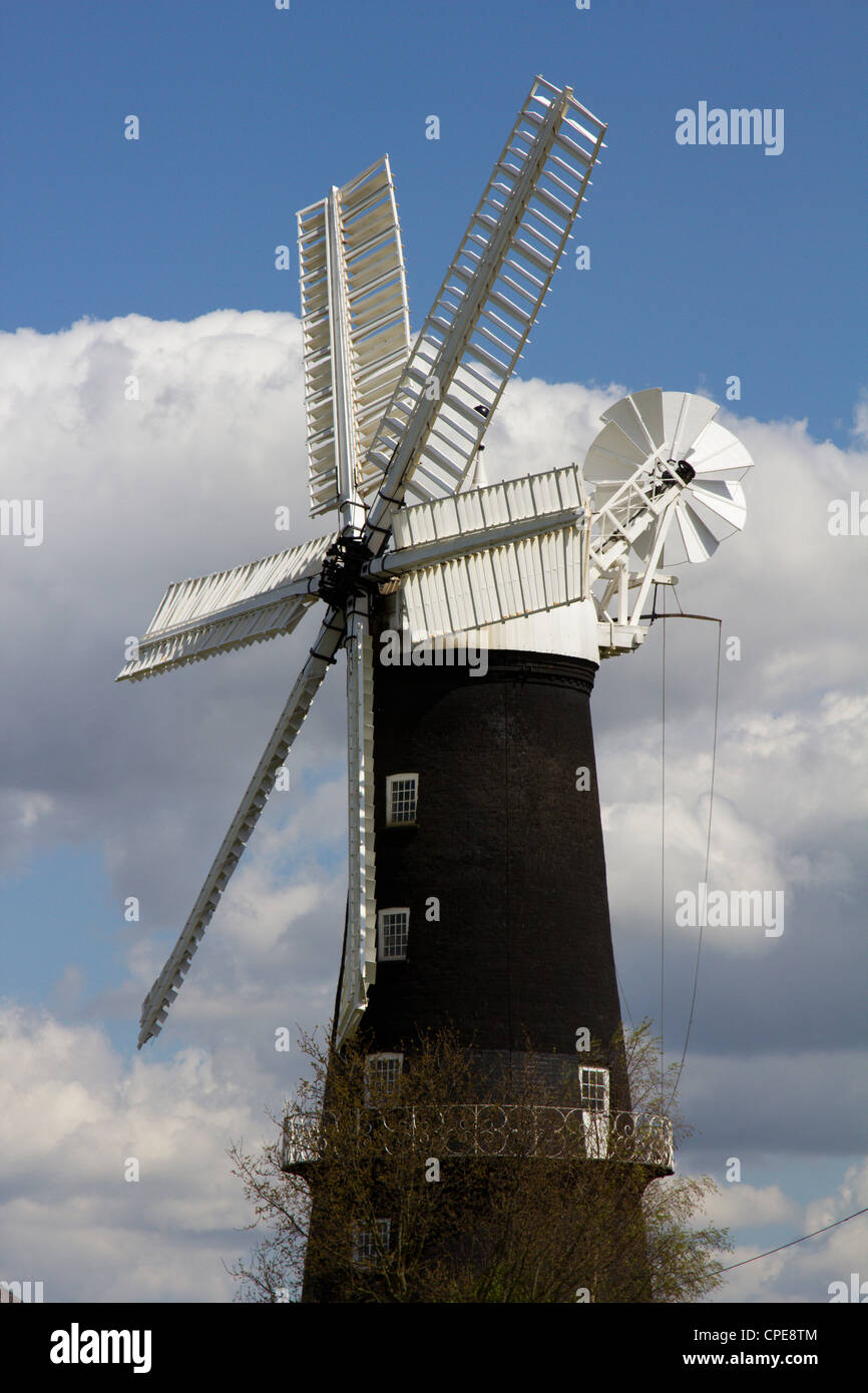 Sibsey Händler Windmühle Lincolnshire England uk Stockfoto