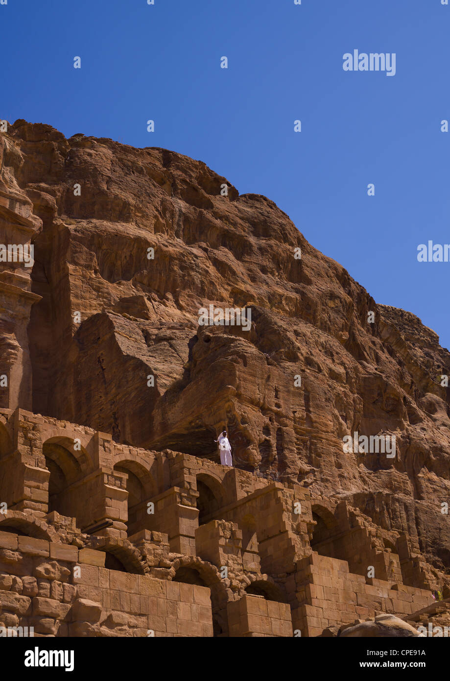 Königsgräber, Petra, Jordanien Stockfoto