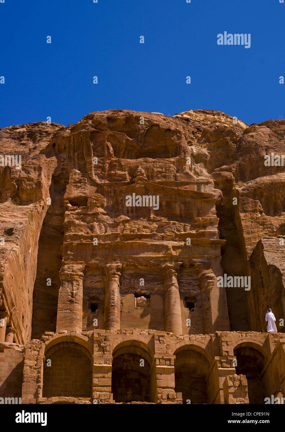 Königsgräber, Petra, Jordanien Stockfoto
