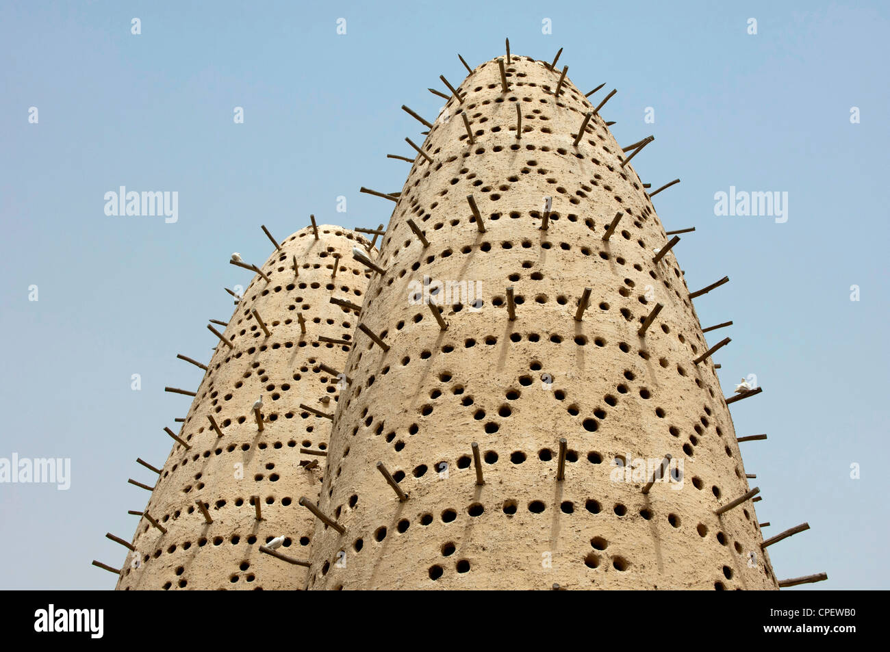 Taube Türme, Katara Cultural Village, Doha, Katar Stockfoto