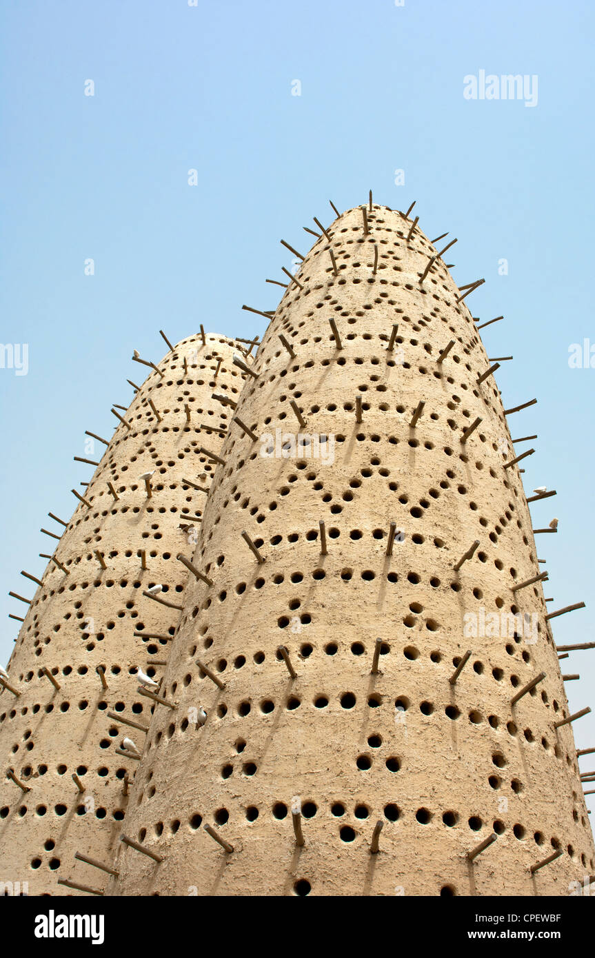 Taube Türme, Katara Cultural Village, Doha, Katar Stockfoto