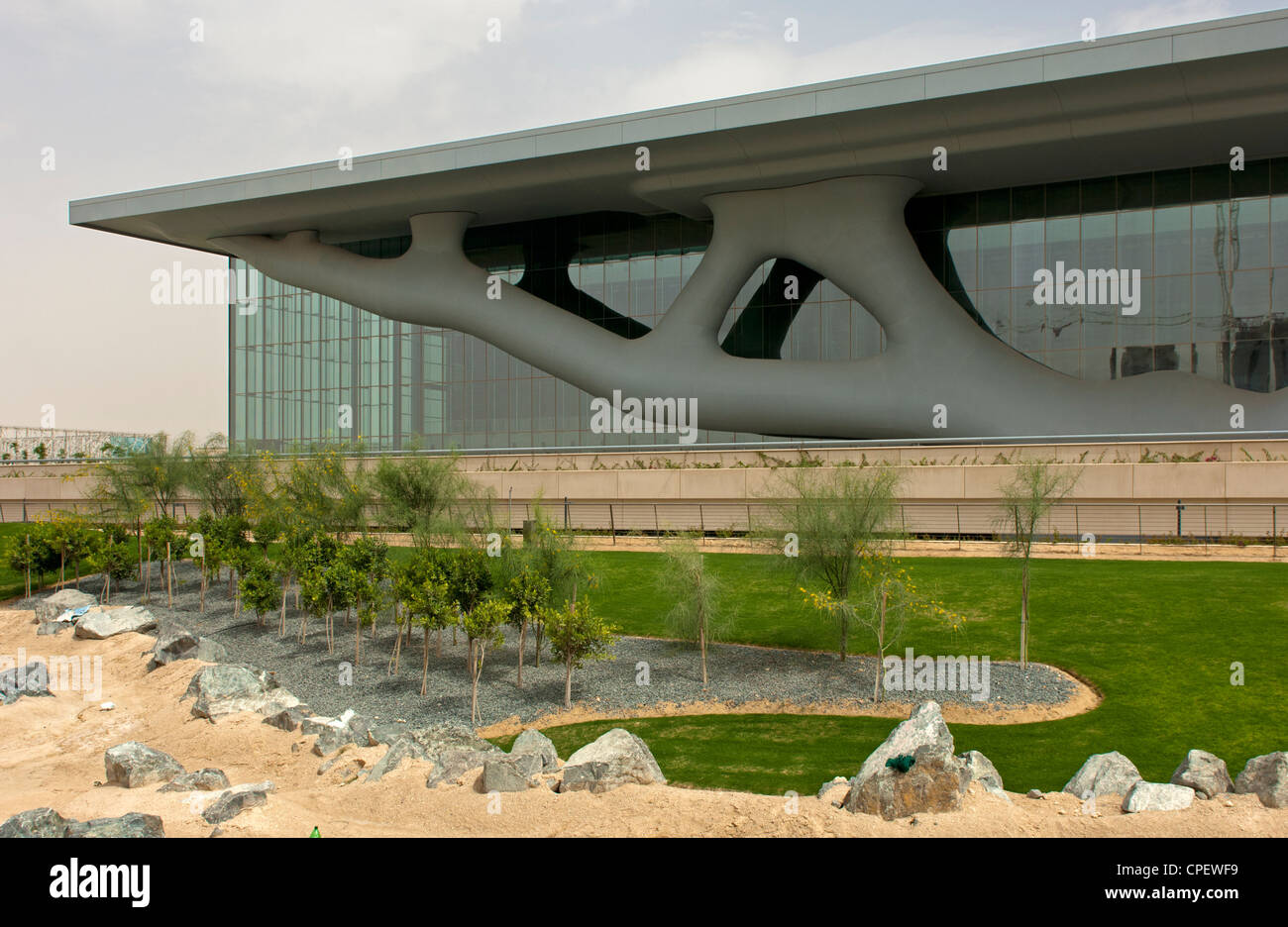 Qatar National Convention Centre, QNCC, mit einer spektakulären Fassade