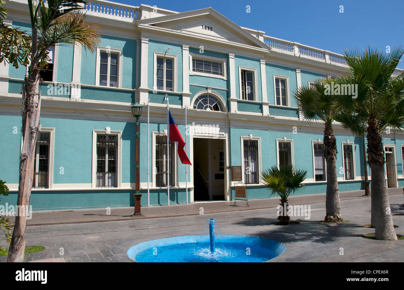 Museum Avenida Baquedano Iquique Chile Stockfoto