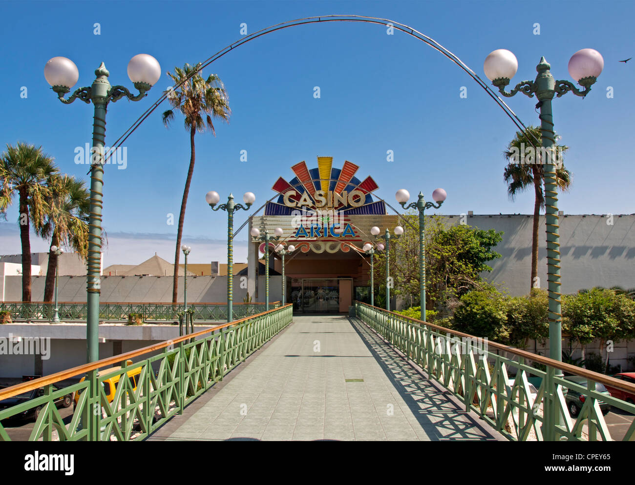 Casino-Arica-Chile Stockfoto