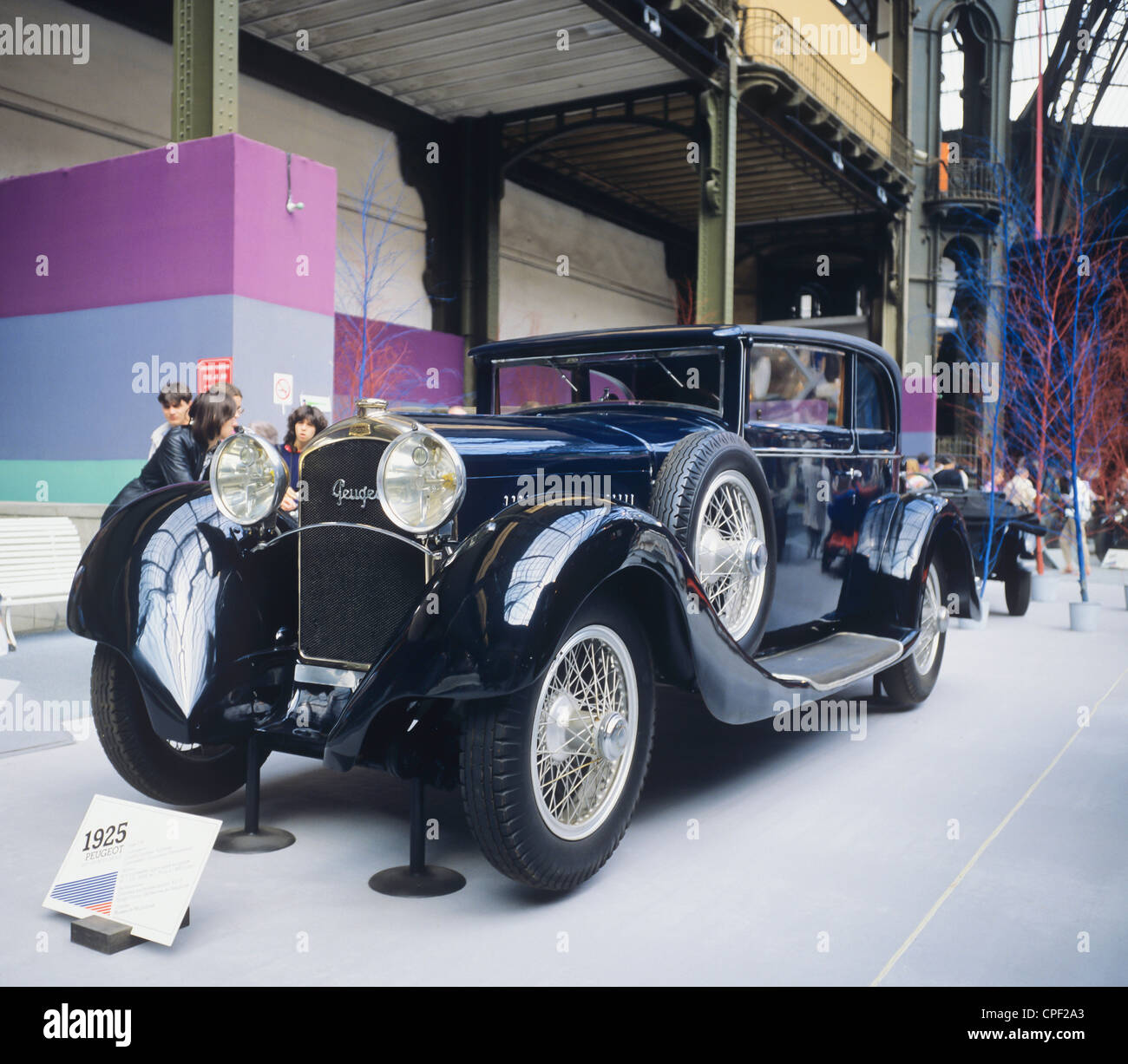 Peugeot Typ 174 Coach 1924 französische Oldtimer Stockfoto