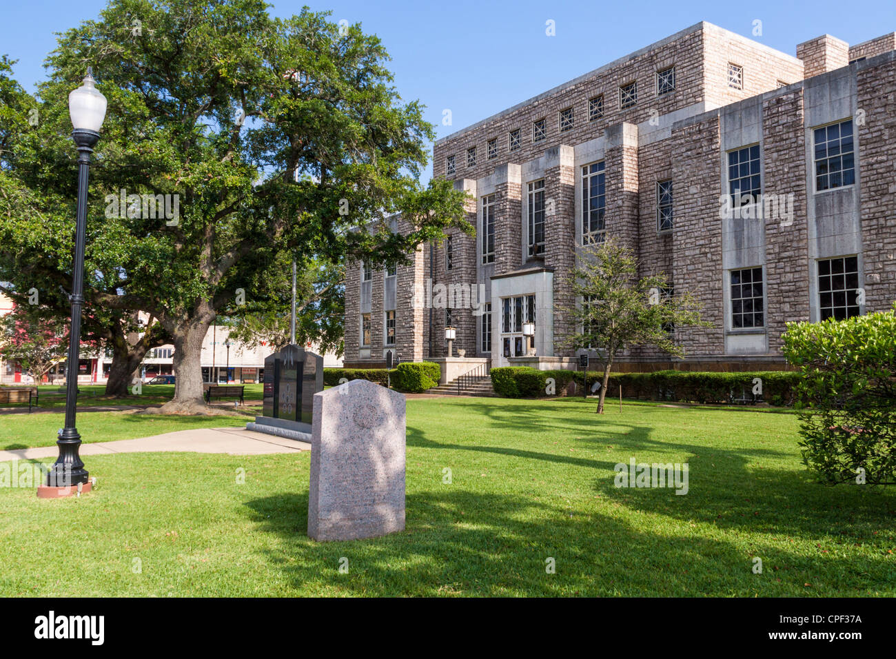 Cherokee County Courthouse in Rusk, Texas. Stockfoto