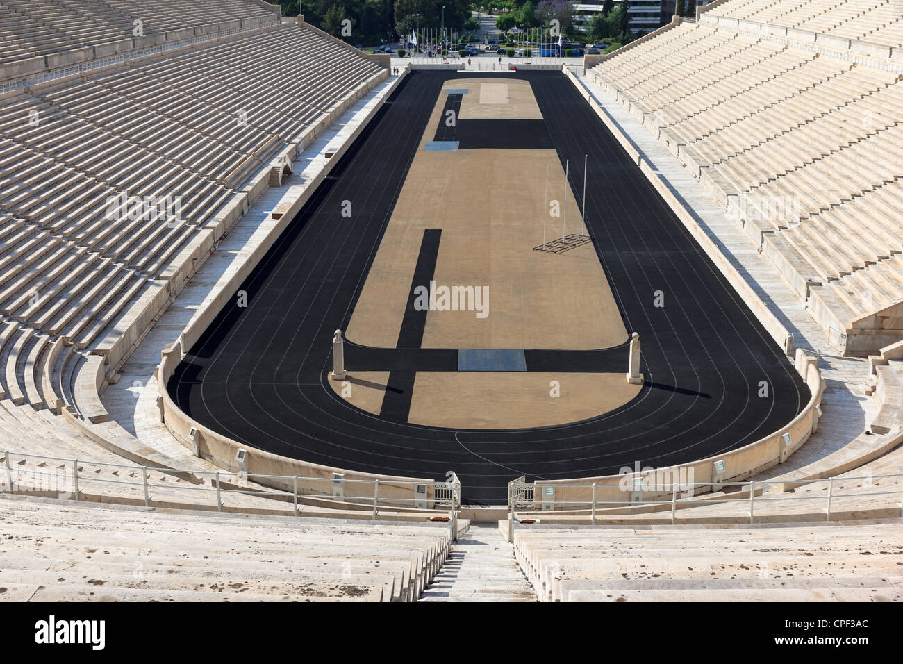 Panathinaikon-Stadion in Athen Griechenland Stockfoto