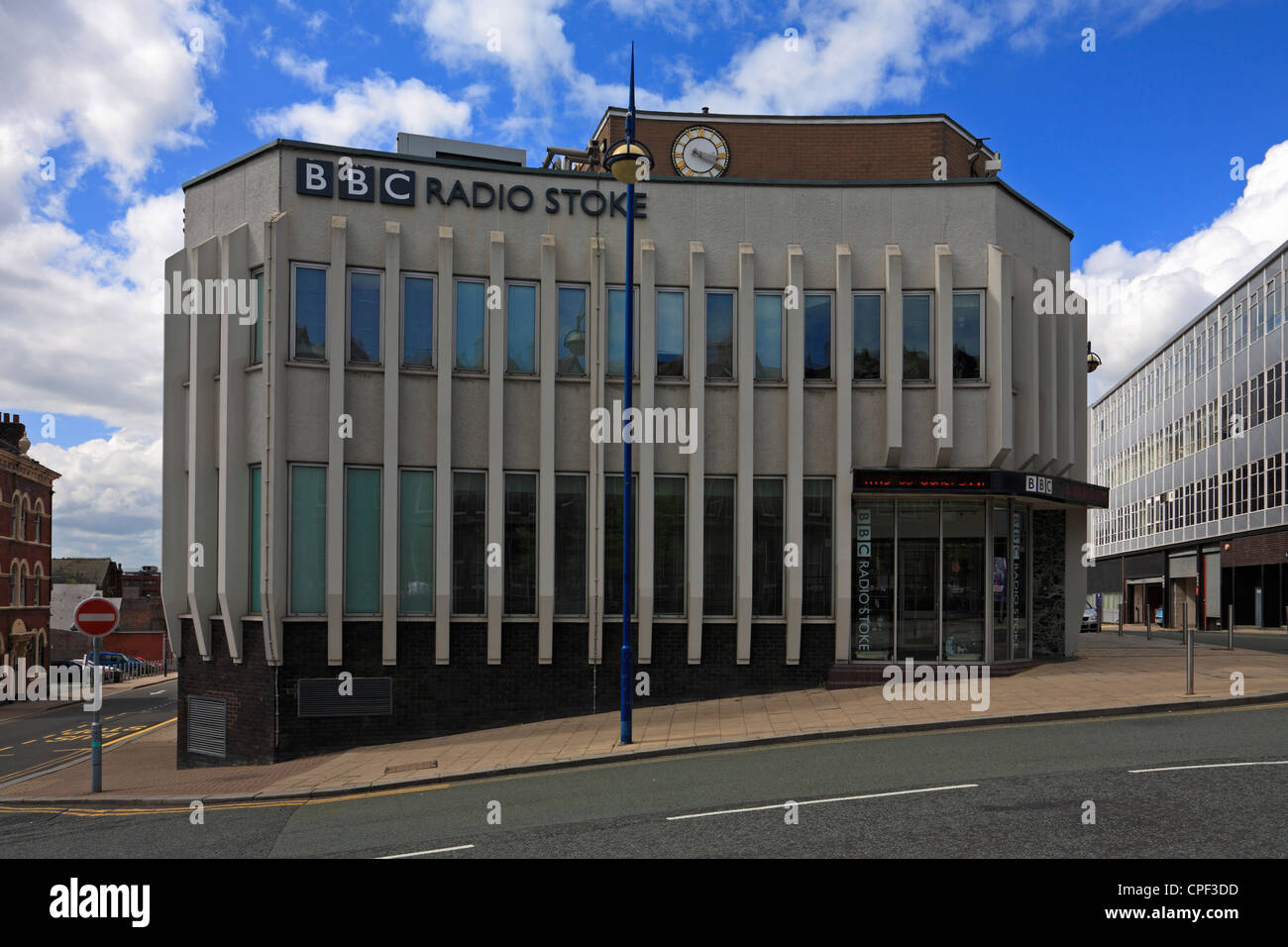 BBC Radio Stoke Gebäude in Hanley, Stoke-on-Trent, Staffordshire, England, UK. Stockfoto