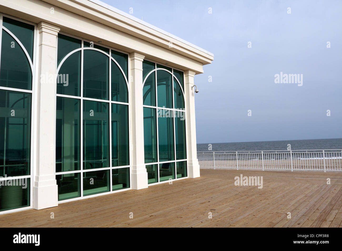 Die Seite des neuen Cape kann Convention Center, Cape May, New Jersey, USA Stockfoto