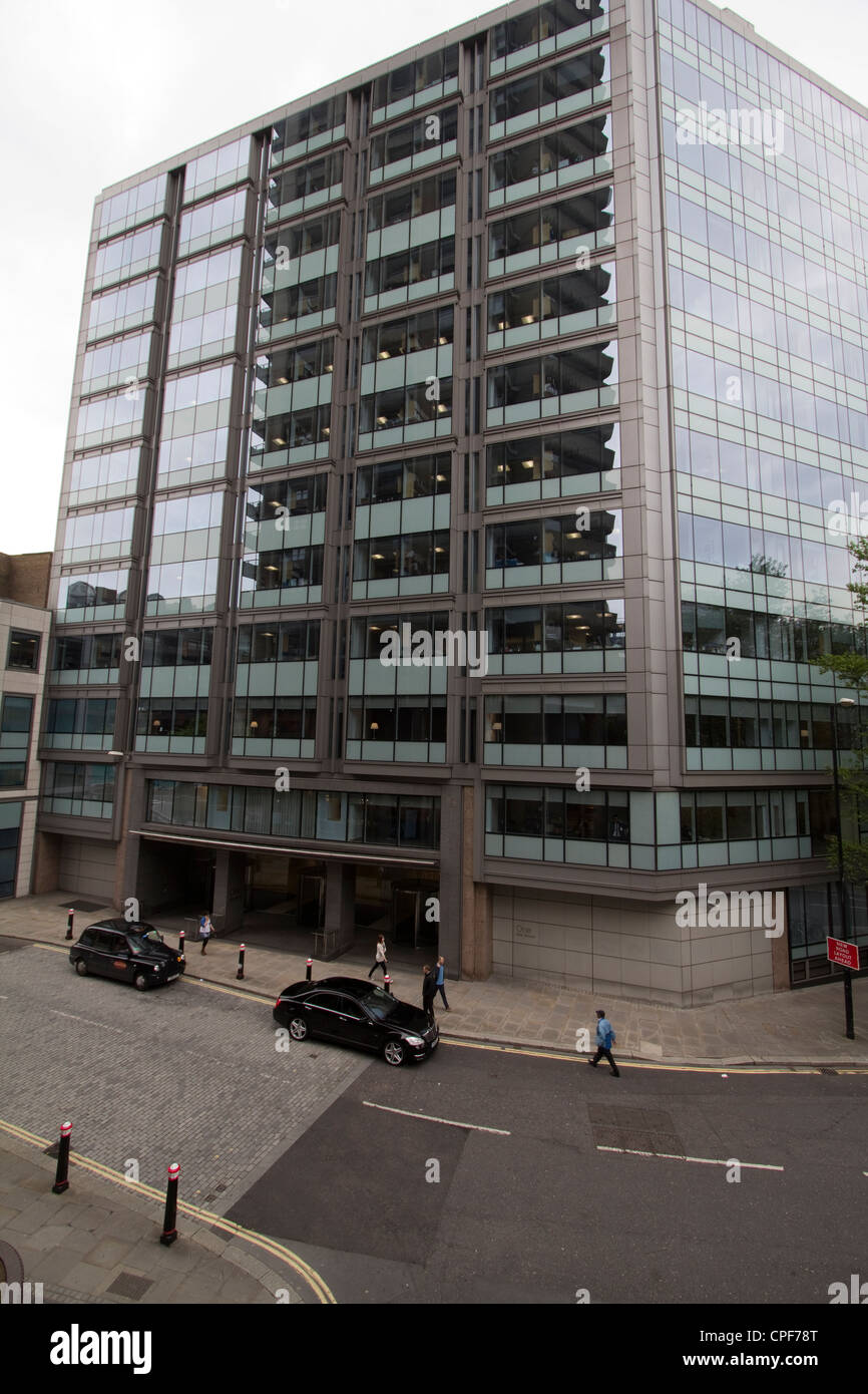 ein Seiden Straße London Hauptquartier von Linklaters Rechtsanwälte Linklaters LLP Global Law fest London Stockfoto